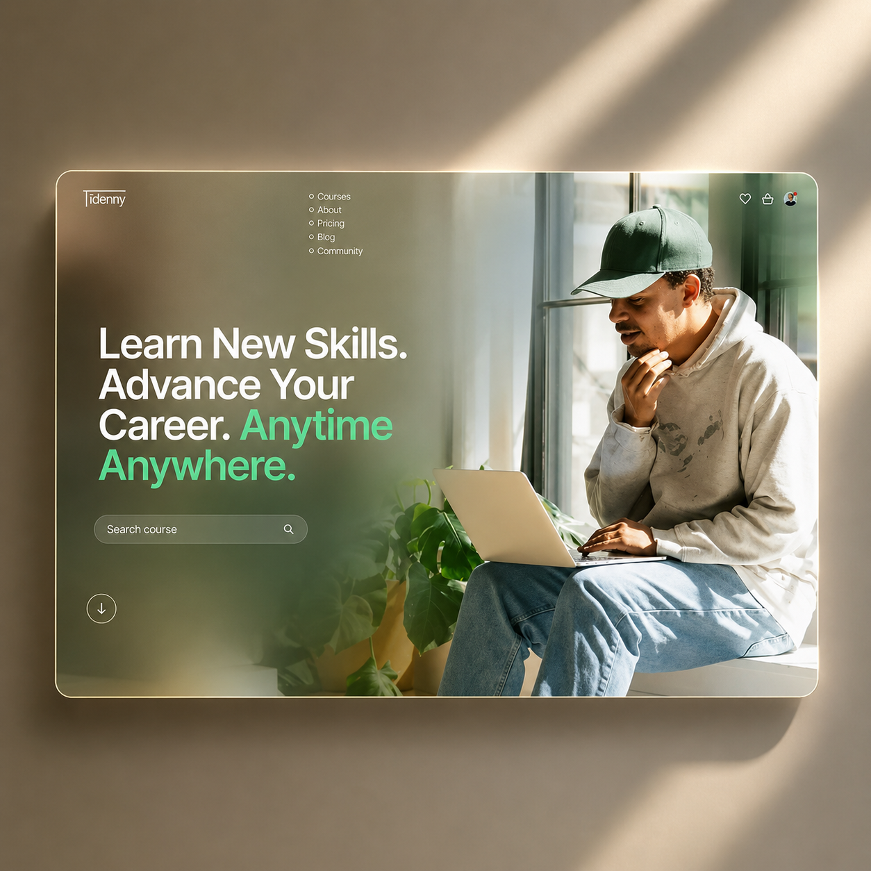 Education & Learning website design 02