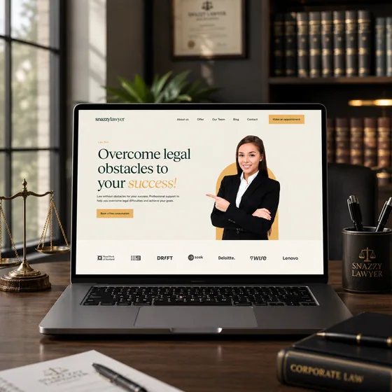 Law website design 01